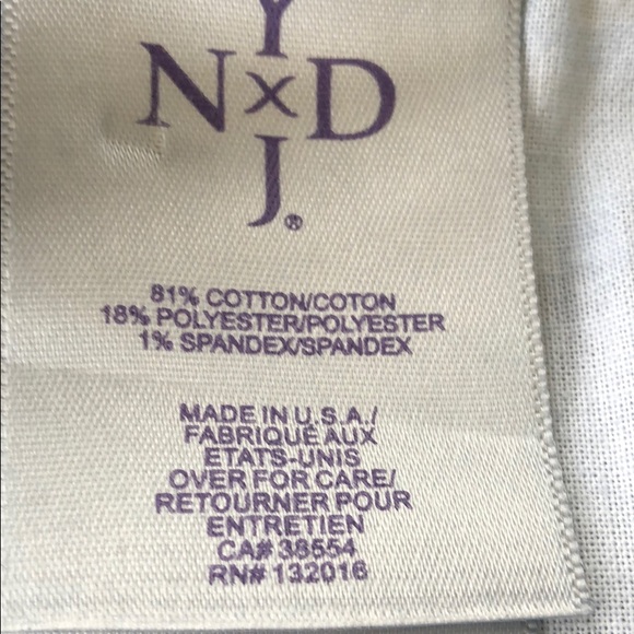 NWT  Straight. NYDJ - Picture 6 of 6